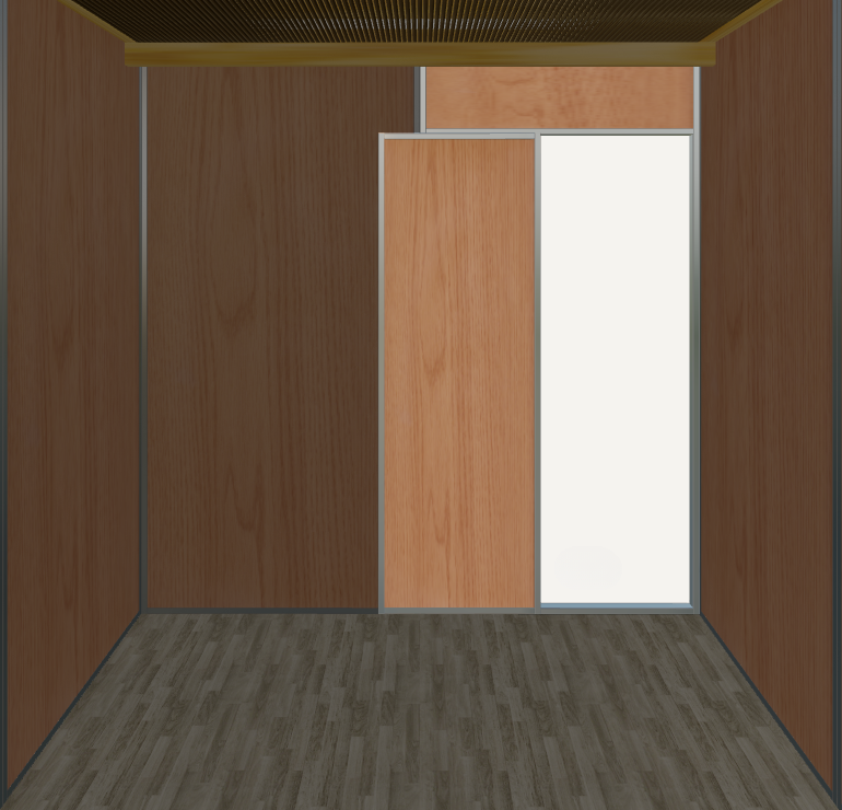 Cinnamon Left Door