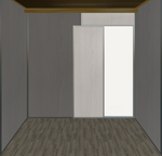 Grey Left Door