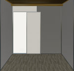 White Right Door
