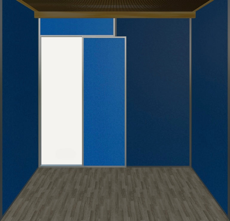 Blue Right Door