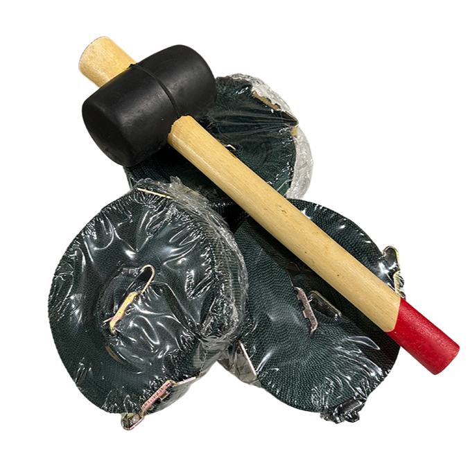 Mehadrin Sukkah Kit - Mallet/Straps -Regal